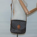 LOUIS VUITTON Monogram Saint Cloud GM Shoulder Bag M51242 LV Auth 124259-25