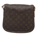 LOUIS VUITTON Monogram Saint Cloud GM Shoulder Bag M51242 LV Auth 124259-2