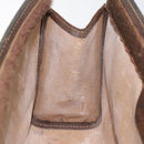 GUCCI GG Supreme Web Sherry Line Clutch Bag PVC Beige 41 014 2125 28 Auth 124275-11