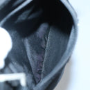 PRADA Shoulder Bag Nylon Black Silver Auth 124290-22