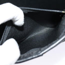 Christian Dior Trotter Canvas Chain Shoulder Bag Black Gold Auth 124297-12