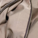 FENDI Zucchino Canvas Shoulder Bag Blue Gold Auth 124324-21