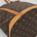LOUIS VUITTON Monogram Bucket GM Shoulder Bag M42236 LV Auth 124334-13