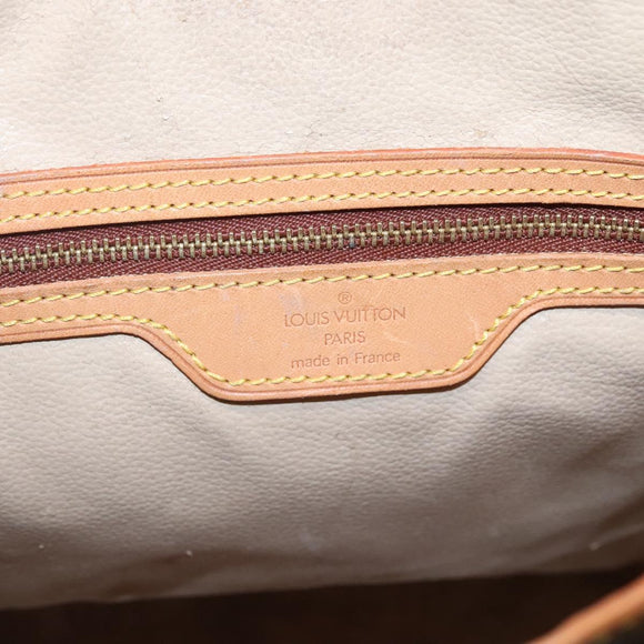 LOUIS VUITTON Monogram Bucket GM Shoulder Bag M42236 LV Auth 124334