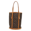 LOUIS VUITTON Monogram Bucket GM Shoulder Bag M42236 LV Auth 124334-3