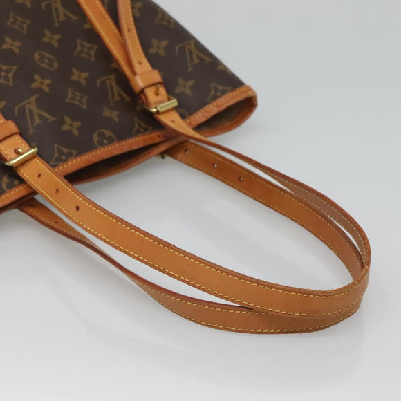 LOUIS VUITTON Monogram Bucket GM Shoulder Bag M42236 LV Auth 124334