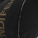 FENDI Hand Bag Canvas Black gold Auth 124349-16