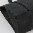 MCM Vicetos Logogram Shoulder Bag PVC Black Gold Auth 124358-16