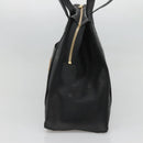 MCM Vicetos Logogram Shoulder Bag PVC Black Gold Auth 124358-4