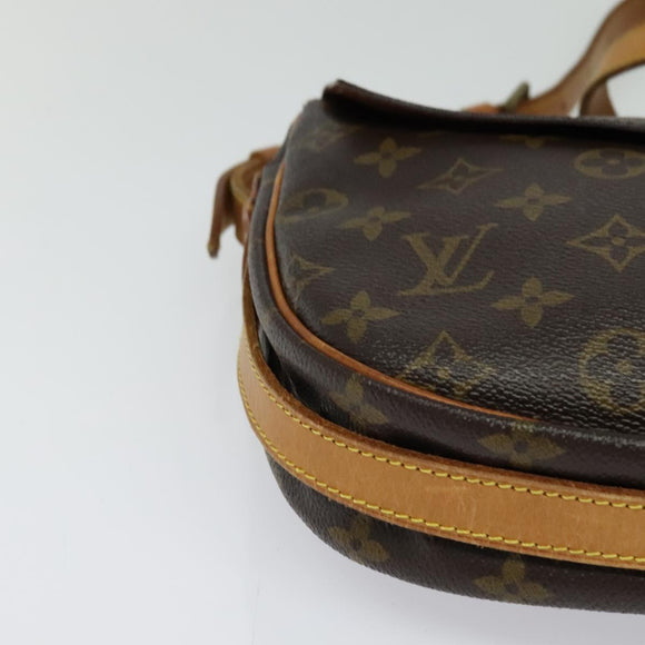LOUIS VUITTON Monogram Jeune Fille GM Shoulder Bag M51225 LV Auth 124365