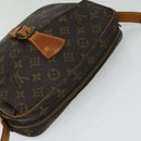 LOUIS VUITTON Monogram Jeune Fille GM Shoulder Bag M51225 LV Auth 124365-6