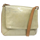 LOUIS VUITTON Monogram Vernis Thompson Street Bag Gris M91008 LV Auth 124371-1