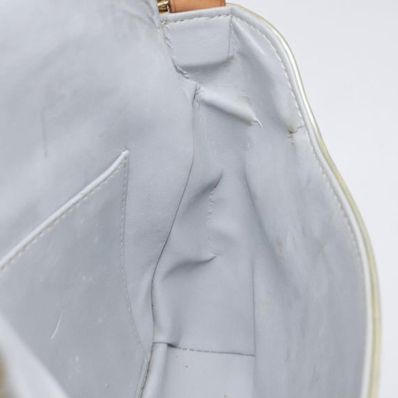 LOUIS VUITTON Monogram Vernis Thompson Street Bag Gris M91008 LV Auth 124371