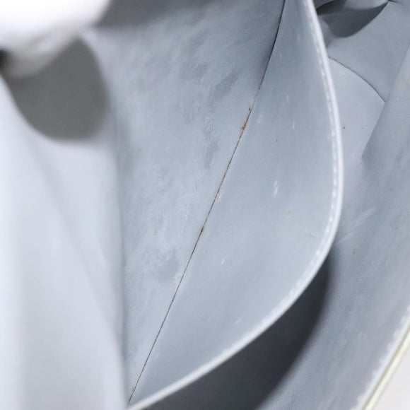 LOUIS VUITTON Monogram Vernis Thompson Street Bag Gris M91008 LV Auth 124371