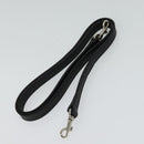 Burberrys Hand Bag Leather 2way Black Silver Auth 124374-21