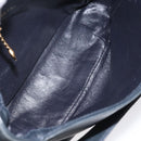 GUCCI Horsebit Shoulder Bag Leather Black Gold 007 3444 0220 Auth 124377-10