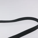 GUCCI Horsebit Shoulder Bag Leather Black Gold 007 3444 0220 Auth 124377-8