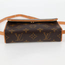 LOUIS VUITTON Monogram Pochette Florentine Waist Bag M51855 LV Auth 124392V-5