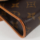 LOUIS VUITTON Monogram Pochette Florentine Waist Bag M51855 LV Auth 124392V-16