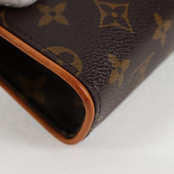 LOUIS VUITTON Monogram Pochette Florentine Waist Bag M51855 LV Auth 124392V