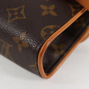 LOUIS VUITTON Monogram Pochette Florentine Waist Bag M51855 LV Auth 124392V-19