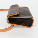 LOUIS VUITTON Monogram Pochette Florentine Waist Bag M51855 LV Auth 124392V-3