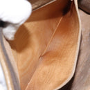 GUCCI GG Supreme Clutch Bag PVC Beige Gold 97 01 038 Auth 124397-11