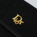 Christian Dior Trotter Canvas Chain Shoulder Bag Brown Gold Auth 124400-14