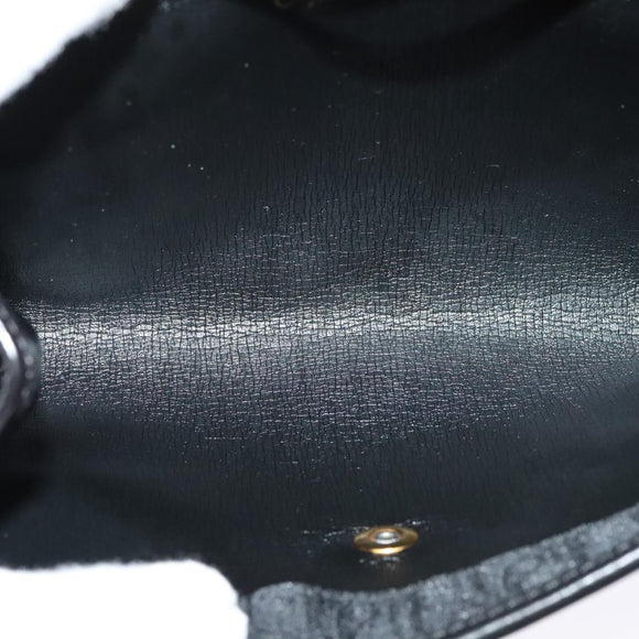 Christian Dior Trotter Canvas Chain Shoulder Bag Brown Gold Auth 124400