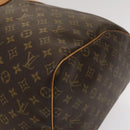LOUIS VUITTON Monogram Keepall 55 Boston Bag M41424 LV Auth 124409-10