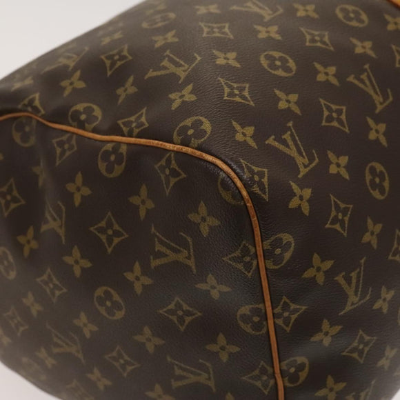 LOUIS VUITTON Monogram Keepall 55 Boston Bag M41424 LV Auth 124409