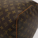 LOUIS VUITTON Monogram Keepall 55 Boston Bag M41424 LV Auth 124409-12