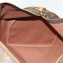 LOUIS VUITTON Monogram Keepall 55 Boston Bag M41424 LV Auth 124409-18