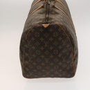 LOUIS VUITTON Monogram Keepall 55 Boston Bag M41424 LV Auth 124409-5