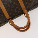 LOUIS VUITTON Monogram Keepall 55 Boston Bag M41424 LV Auth 124409-7