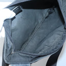 PRADA Shoulder Bag Nylon Black Silver Auth 124420-9