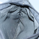 PRADA Shoulder Bag Nylon Black Silver Auth 124420-23