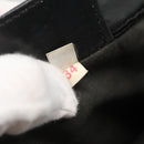 PRADA Shoulder Bag Nylon Black Silver Auth 124420-11