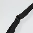 PRADA Shoulder Bag Nylon Black Silver Auth 124420-14