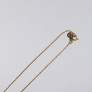 Christian Dior Necklace metal Gold Auth 124442-10