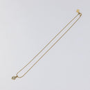 Christian Dior Necklace metal Gold Auth 124442-2