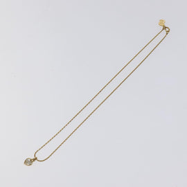 Christian Dior Necklace metal Gold Auth 124442 - 0