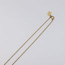 Christian Dior Necklace metal Gold Auth 124442-5