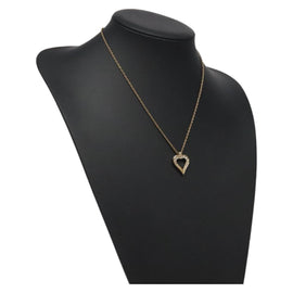 Christian Dior Necklace metal Gold Auth 124445