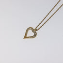Christian Dior Necklace metal Gold Auth 124445-3