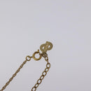 Christian Dior Necklace metal Gold Auth 124445-6