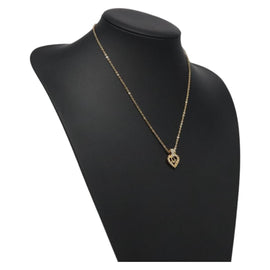 Christian Dior Necklace metal Gold Auth 124447