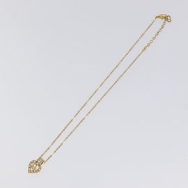 Christian Dior Necklace metal Gold Auth 124447 - 0