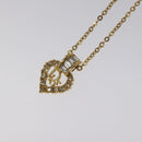 Christian Dior Necklace metal Gold Auth 124447-3