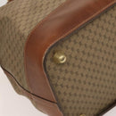 GUCCI Micro GG Supreme Boston Bag PVC Beige Gold 012 024 0467 45 Auth 124459-15